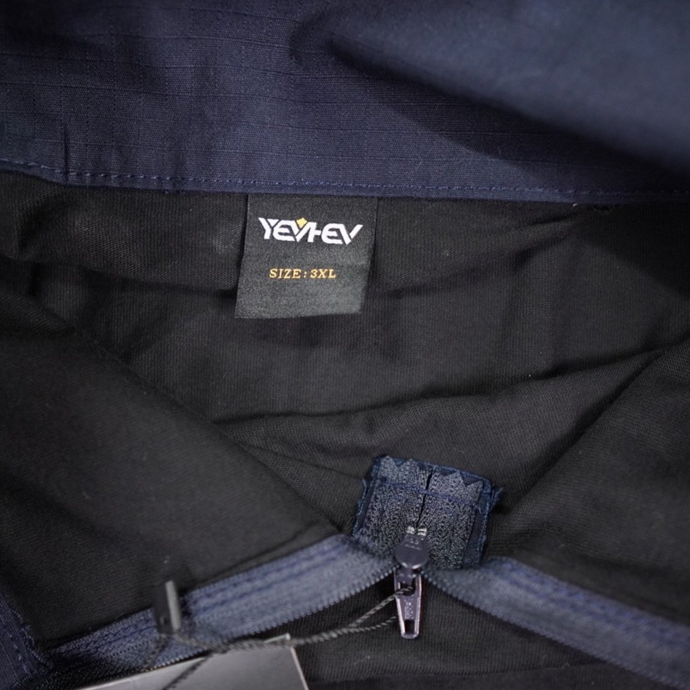 Yevhev G3 Combat Shirt Men's 3XL Navy Black Tactical Ripstop Hidden Elbow Pads - Picture 4 of 11